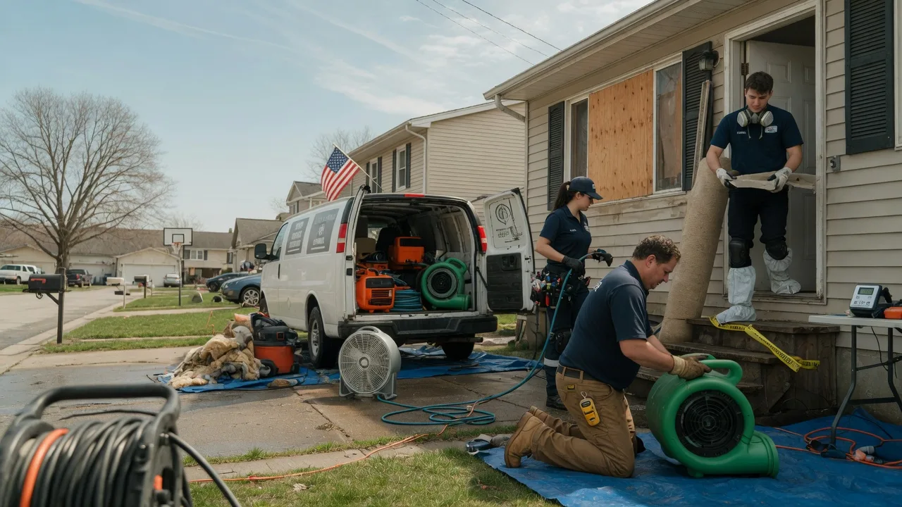 Water Damage Restoration in Los Ebanos, TX near me